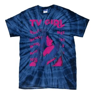 Tv Girl Album Who Reallys Cares Tie-Dye T-Shirt