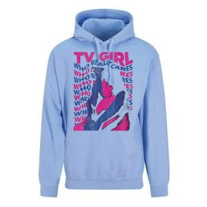 Tv Girl Album Who Reallys Cares Unisex Surf Hoodie