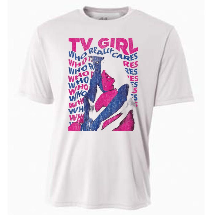 Tv Girl Album Who Reallys Cares Cooling Performance Crew T-Shirt