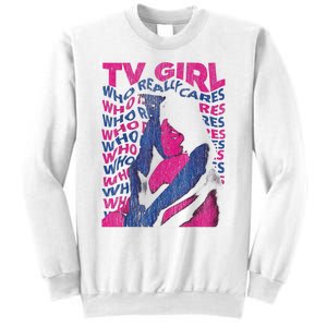 Tv Girl Album Who Reallys Cares Sweatshirt