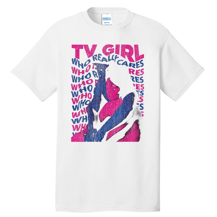 Tv Girl Album Who Reallys Cares Tall T-Shirt