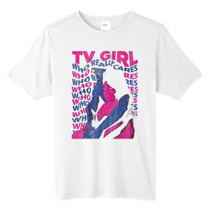 Tv Girl Album Who Reallys Cares Tall Fusion ChromaSoft Performance T-Shirt