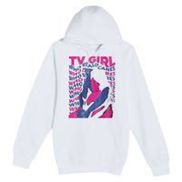 Tv Girl Album Who Reallys Cares Premium Pullover Hoodie