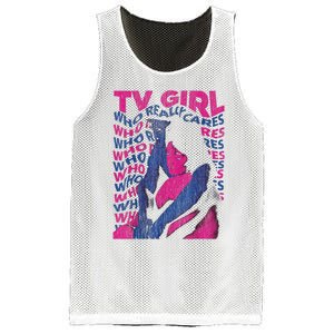 Tv Girl Album Who Reallys Cares Mesh Reversible Basketball Jersey Tank