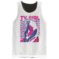 Tv Girl Album Who Reallys Cares Mesh Reversible Basketball Jersey Tank