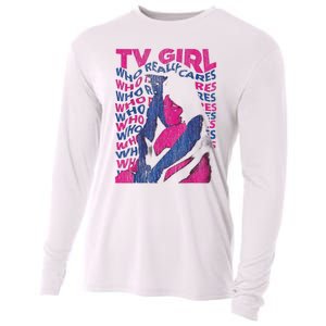 Tv Girl Album Who Reallys Cares Cooling Performance Long Sleeve Crew