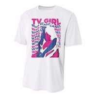 Tv Girl Album Who Reallys Cares Performance Sprint T-Shirt