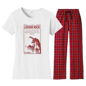 Tv Girl Album Frenchs Exit Women's Flannel Pajama Set