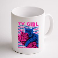 Tv Girl Album Frenchs Exit Who Really Cares Cat Tv Girl Coffee Mug