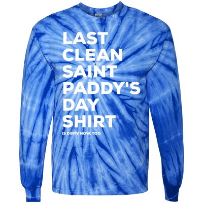 Team Ginger Af Eire Zero Lucks Given St Paddys Day Gift Tie-Dye Long Sleeve Shirt