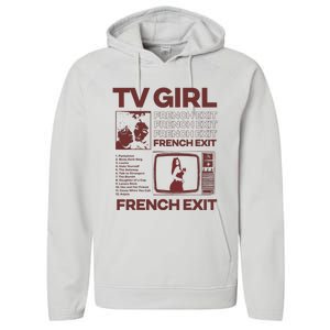 Tv Girl Album Frenchs Exit Performance Fleece Hoodie