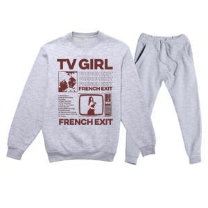 Tv Girl Album Frenchs Exit Premium Crewneck Sweatsuit Set