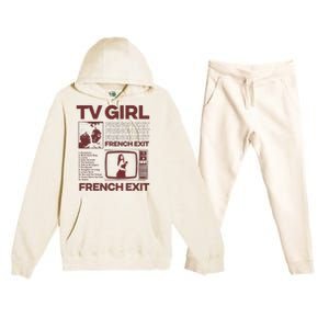 Tv Girl Album Frenchs Exit Premium Hooded Sweatsuit Set