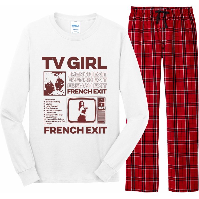 Tv Girl Album Frenchs Exit Long Sleeve Pajama Set