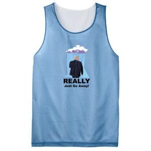 Trump Go Away Mesh Reversible Basketball Jersey Tank