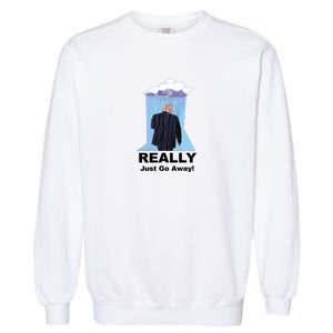 Trump Go Away Garment-Dyed Sweatshirt