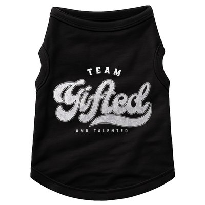 Team Gifted And Talented Exceptional Student Teacher Smart Doggie Tank