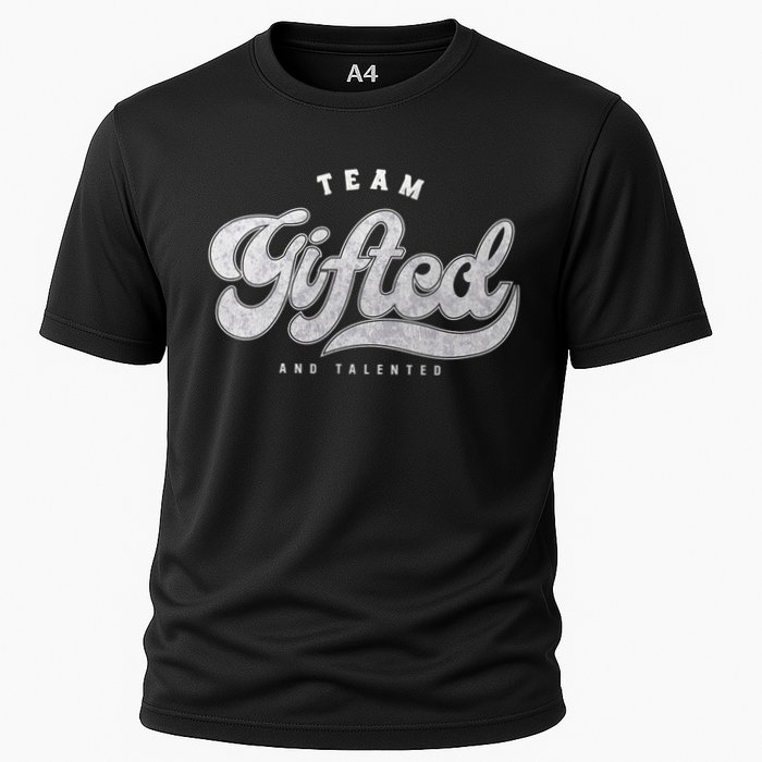 Team Gifted And Talented Exceptional Student Teacher Smart Cooling Performance Crew T-Shirt