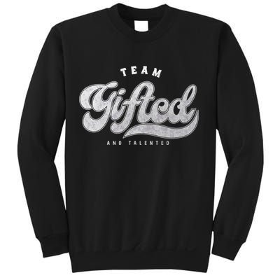 Team Gifted And Talented Exceptional Student Teacher Smart Sweatshirt