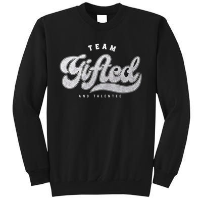 Team Gifted And Talented Exceptional Student Teacher Smart Sweatshirt