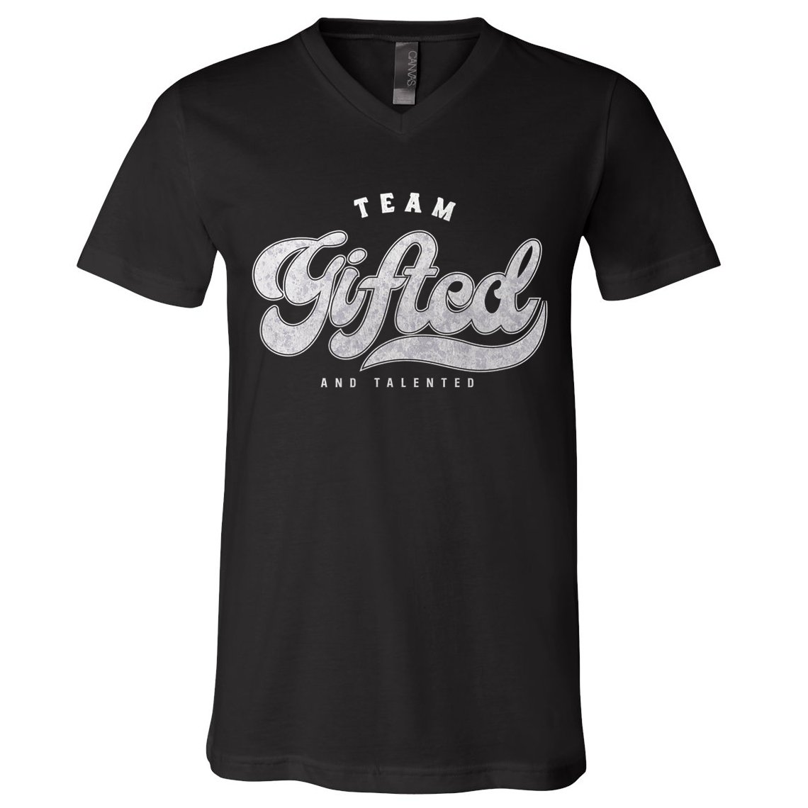 Team Gifted And Talented Exceptional Student Teacher Smart V-Neck T-Shirt