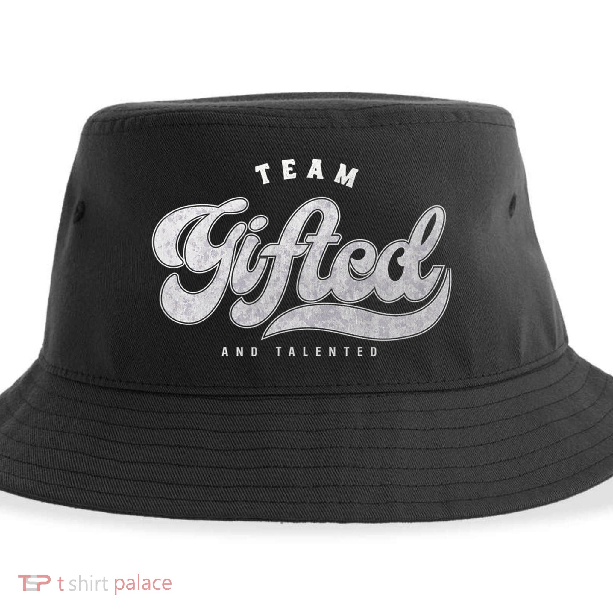 Team Gifted And Talented Exceptional Student Teacher Smart Sustainable Bucket Hat