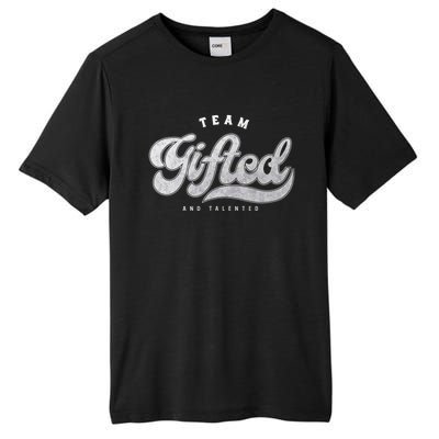 Team Gifted And Talented Exceptional Student Teacher Smart Tall Fusion ChromaSoft Performance T-Shirt