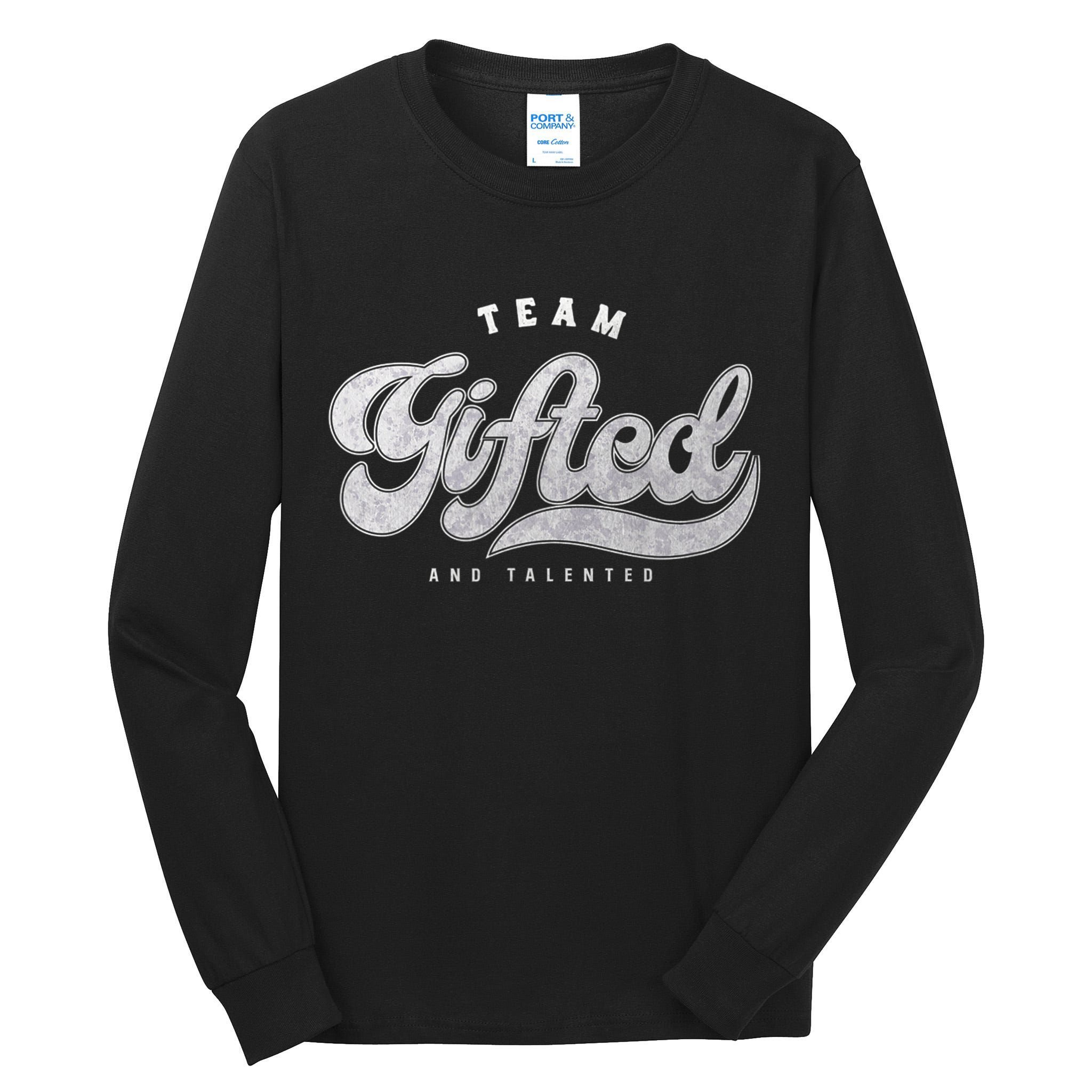 Team Gifted And Talented Exceptional Student Teacher Smart Tall Long Sleeve T-Shirt
