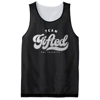 Team Gifted And Talented Exceptional Student Teacher Smart Mesh Reversible Basketball Jersey Tank