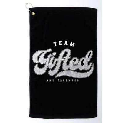 Team Gifted And Talented Exceptional Student Teacher Smart Golf Towel