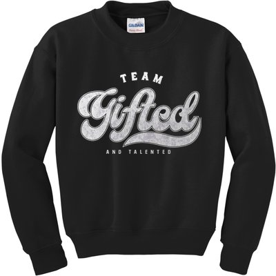 Team Gifted And Talented Exceptional Student Teacher Smart Kids Sweatshirt