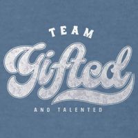 Team Gifted And Talented Exceptional Student Teacher Smart Garment-Dyed Sweatshirt