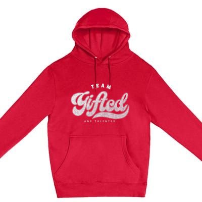 Team Gifted And Talented Exceptional Student Teacher Smart Premium Pullover Hoodie