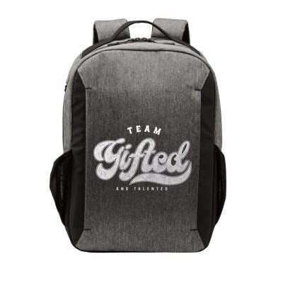 Team Gifted And Talented Exceptional Student Teacher Smart Vector Backpack