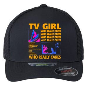 Tv Girl Album Frenchs Exit Design Flexfit Unipanel Trucker Cap