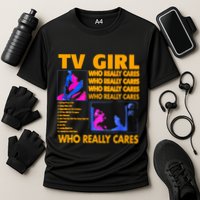 Tv Girl Album Frenchs Exit Design Cooling Performance Crew T-Shirt