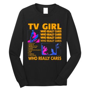 Tv Girl Album Frenchs Exit Design Long Sleeve Shirt