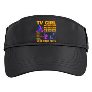 Tv Girl Album Frenchs Exit Design Adult Drive Performance Visor