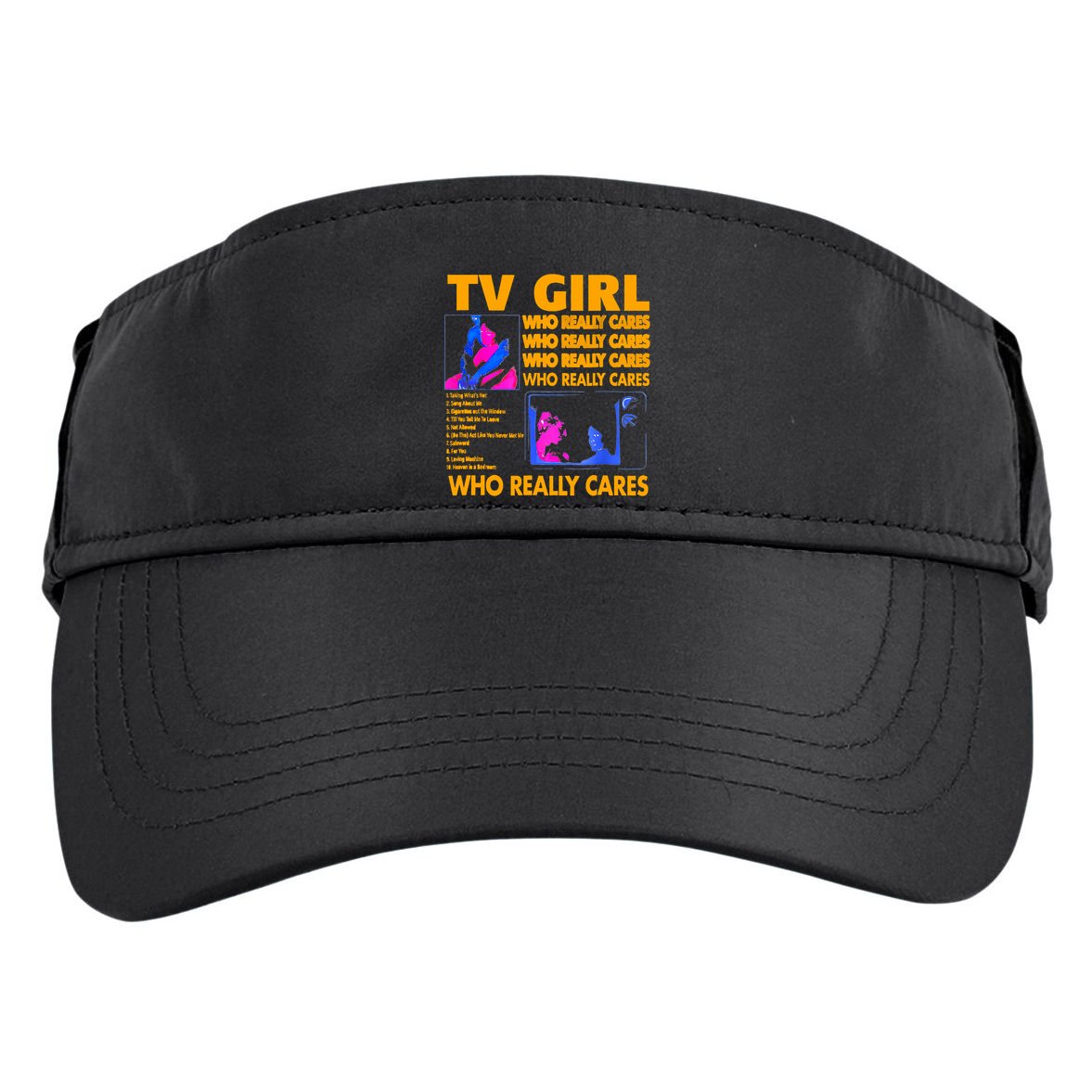 Tv Girl Album Frenchs Exit Design Adult Drive Performance Visor