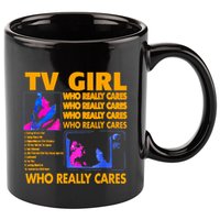 Tv Girl Album Frenchs Exit Design 11oz C Handle Ceramic Mug