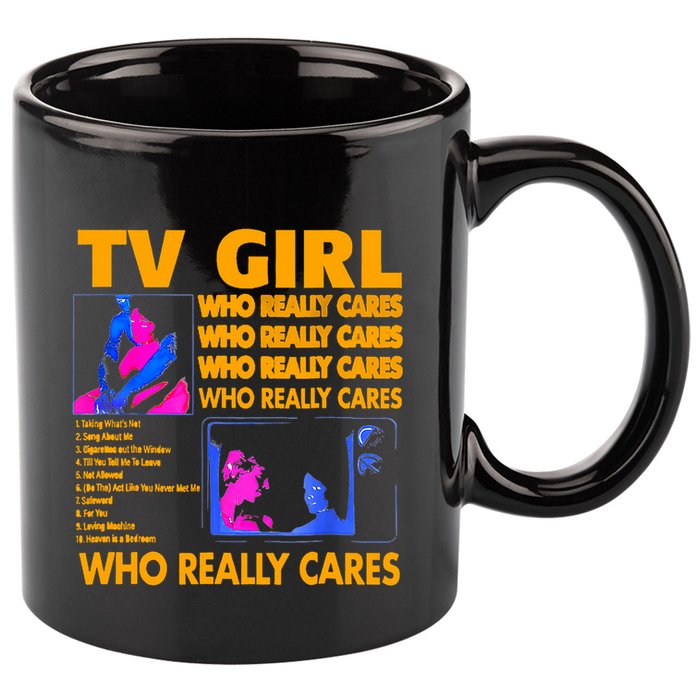 Tv Girl Album Frenchs Exit Design 11oz C Handle Ceramic Mug