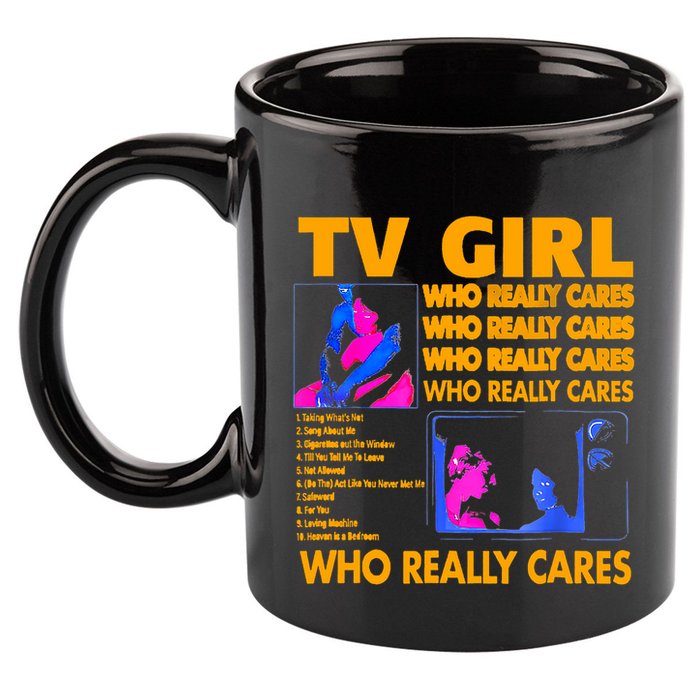 Tv Girl Album Frenchs Exit Design 11oz C Handle Ceramic Mug