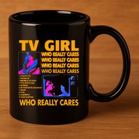 Tv Girl Album Frenchs Exit Design 11oz C Handle Ceramic Mug