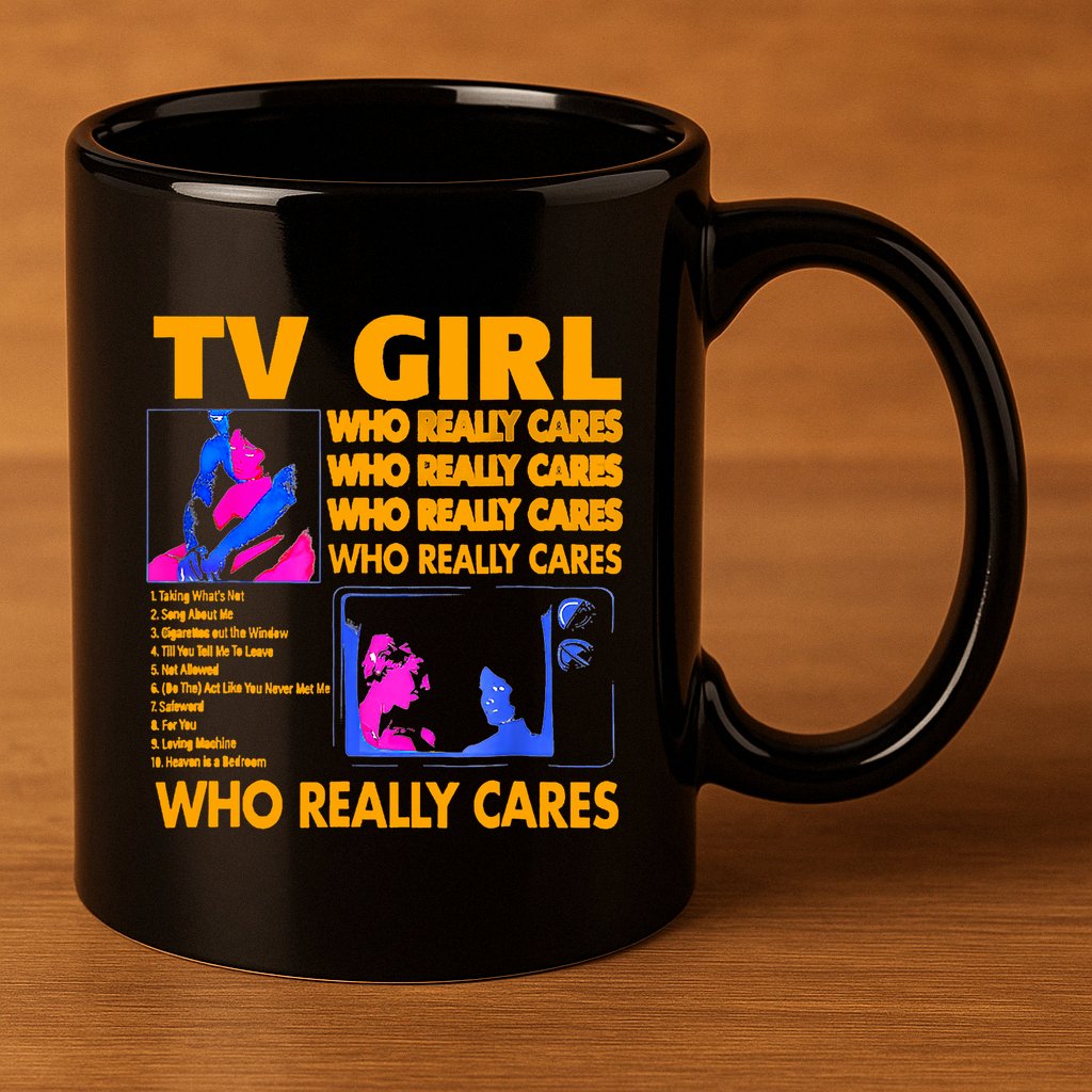 Tv Girl Album Frenchs Exit Design 11oz C Handle Ceramic Mug