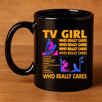 Tv Girl Album Frenchs Exit Design 11oz C Handle Ceramic Mug