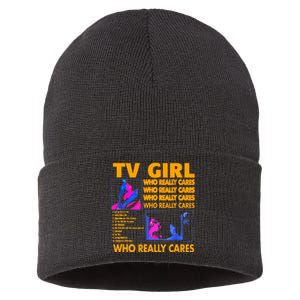 Tv Girl Album Frenchs Exit Design Sustainable Knit Beanie