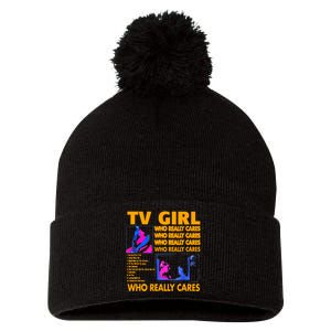 Tv Girl Album Frenchs Exit Design Pom Pom 12in Knit Beanie