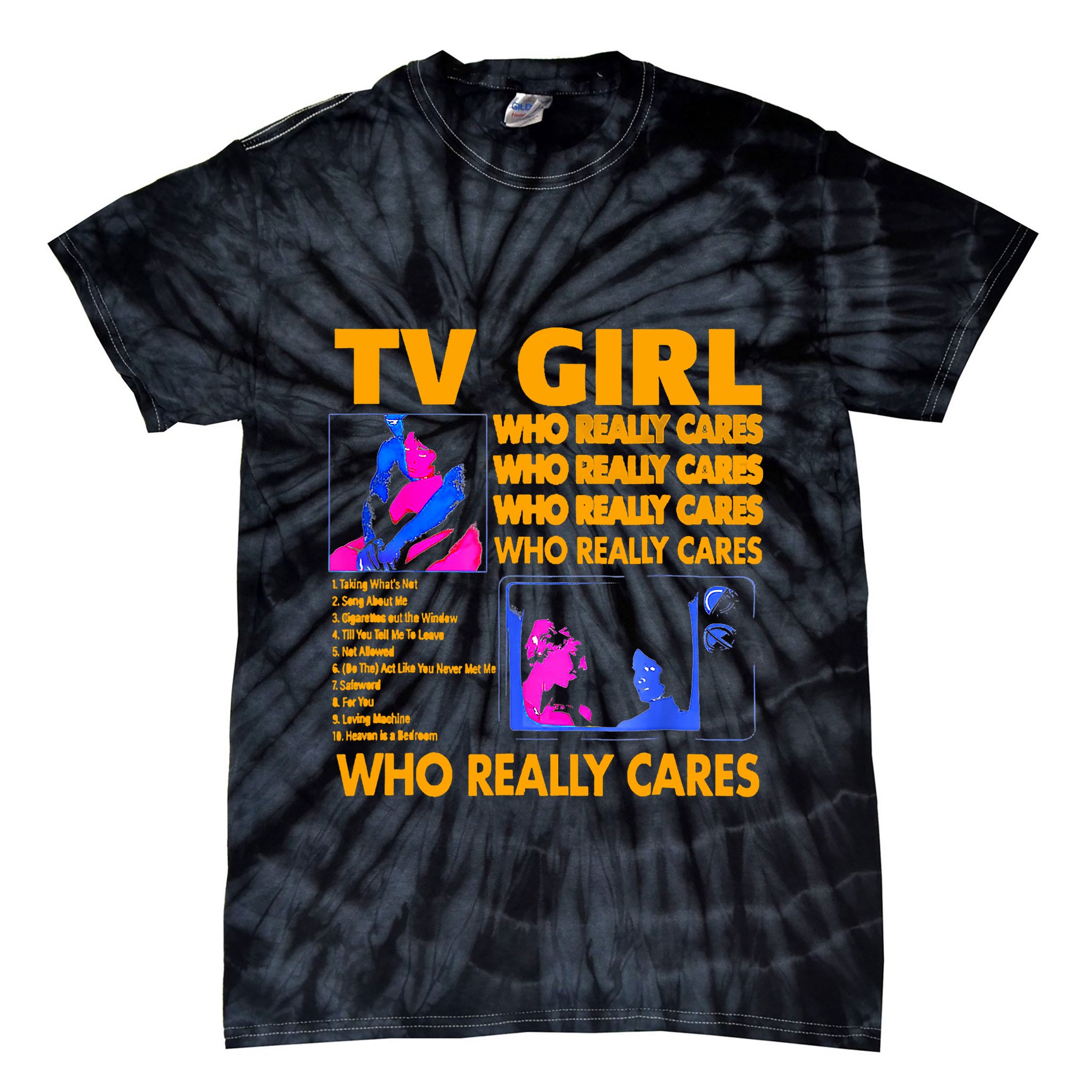 Tv Girl Album Frenchs Exit Design Tie-Dye T-Shirt