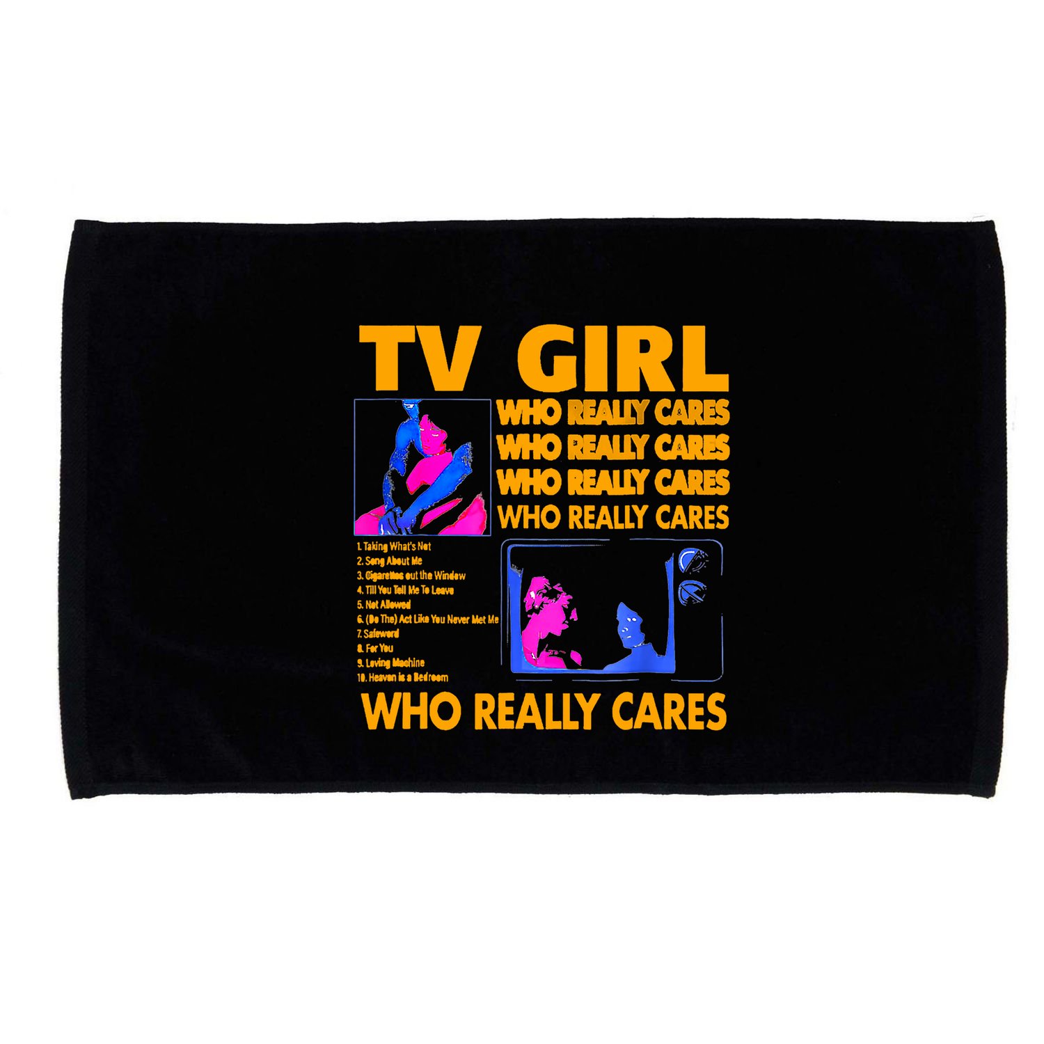 Tv Girl Album Frenchs Exit Design Microfiber Hand Towel