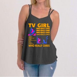 Tv Girl Album Frenchs Exit Design Women's Strappy Tank